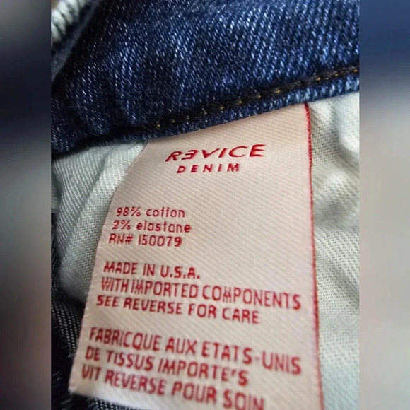 Revice Venus Crop Jeans Size 27 - Picture 6 of 9